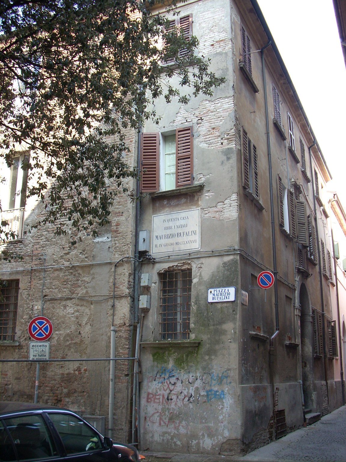 Maurizio Bufalini's birthplace, Cesena - 1.JPG